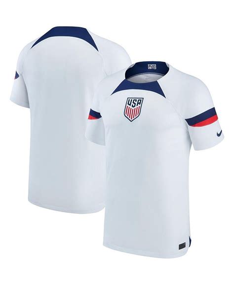 USMNT Nike 2022/23 Home Breathe Stadium Replica Blank Jersey 